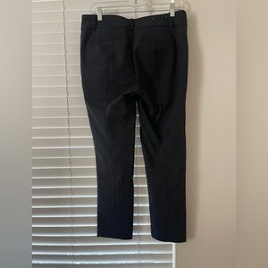 LOFT modern skinny ankle pants- black